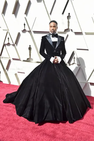 Billy Porter in custom Christian Siriano - (Photo: Jeff Kravitz/FilmMagic)