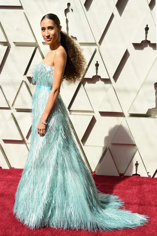 Elaine Welteroth in Celia Kritharioti - (Photo: Steve Granitz/WireImage)