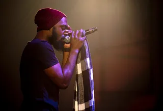 Friday Night Lights - Jamaal "Mali Music" Pollard brings Dallas a little bit of that island flavor at the Music Matters Jam Session at MegaFest. (Photo: Cooper Neill/Getty Images for BET)