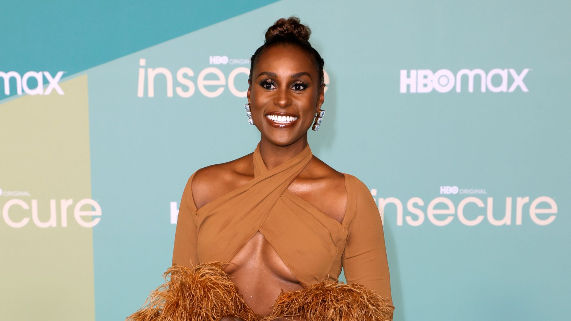 Issa Rae attends HBO's Final Season Premiere Of "Insecure" on October 21, 2021 in Los Angeles, California. 
