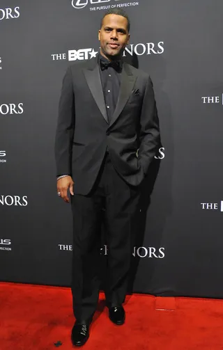 Keep It in the Fam - Former 106 &amp; Park host and TV personality A.J. Calloway graces the red carpet and reminds us all about what Black star power really is.&nbsp; (Photo: Larry French/BET/Getty Images for BET)