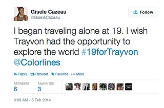 Gisele Cazeau - (Photo: Gisele Cazeau via Twitter)