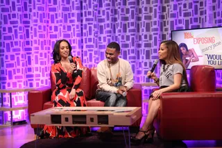 Smirking - &nbsp;(Photo: Bennett Raglin/BET/Getty Images for BET)