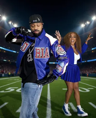 The Betts as Kendrick Lamar and Serena Williams