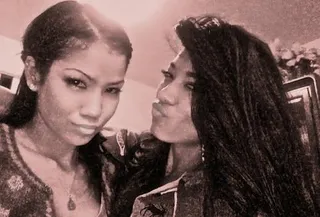 Jhené Aiko &amp; Mila J - (Photo:&nbsp;Jhene Aiko via Instagram)