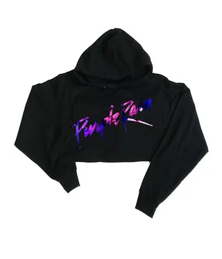 Purple Rain Cropped Hooded Sweatshirt ($40) - Celebrate the king of the side-eye with this extra fun — extra purple-printed — version of the new classic.(Photo: Sense of Custom)