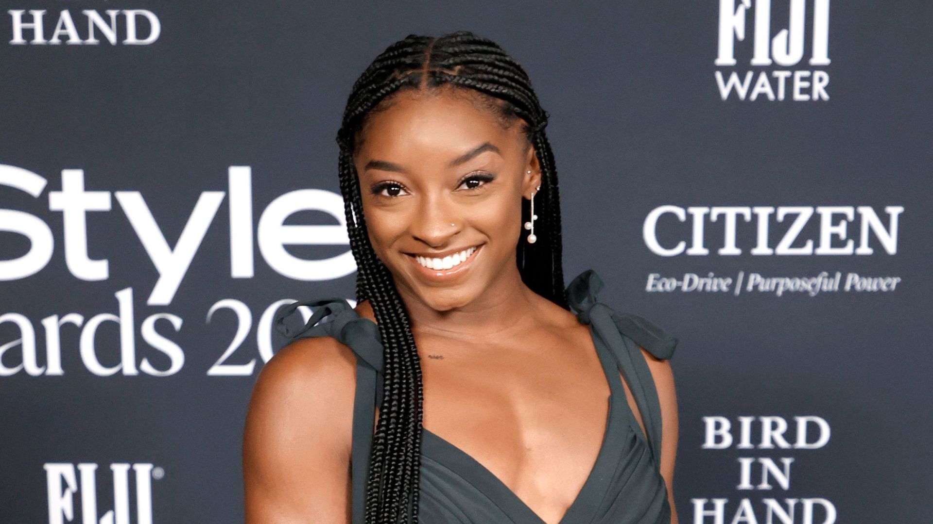 Simone Biles attends the 6th Annual InStyle Awards on November 15, 2021 in Los Angeles, California. 
