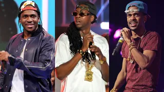 "Who I Am" Featuring 2 Chainz and Big Sean - G.O.O.D. Music fam 2 Chainz and Big Sean&nbsp;help Pusha T give a different meaning to "be all you can be." The Army slogan establishes an allegiance to the street life on&nbsp;"Who I am."(Photos: John Ricard/BET; Rick Diamond/BET/Getty Images; Christie Goodwin/Getty Images)