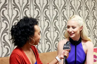 Who's Got Next - Iggy Azalea chats with BET.com's Taj Rani backstage.&nbsp;(Photo: Bennett Raglin/BET/Getty Images for BET)
