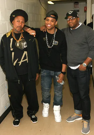 Smile - Mack Wilds backstage taking at 106.&nbsp;(Photo:&nbsp; Bennett Raglin/BET/Getty Images)
