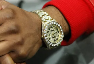 More Bling - Check out the wrist! (Photo: Bennett Raglin/BET/Getty Images for BET)