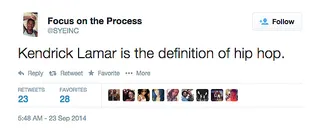 Focus on the Process @SYEINC - (Photo: Focus on the Process via Twitter)&nbsp;