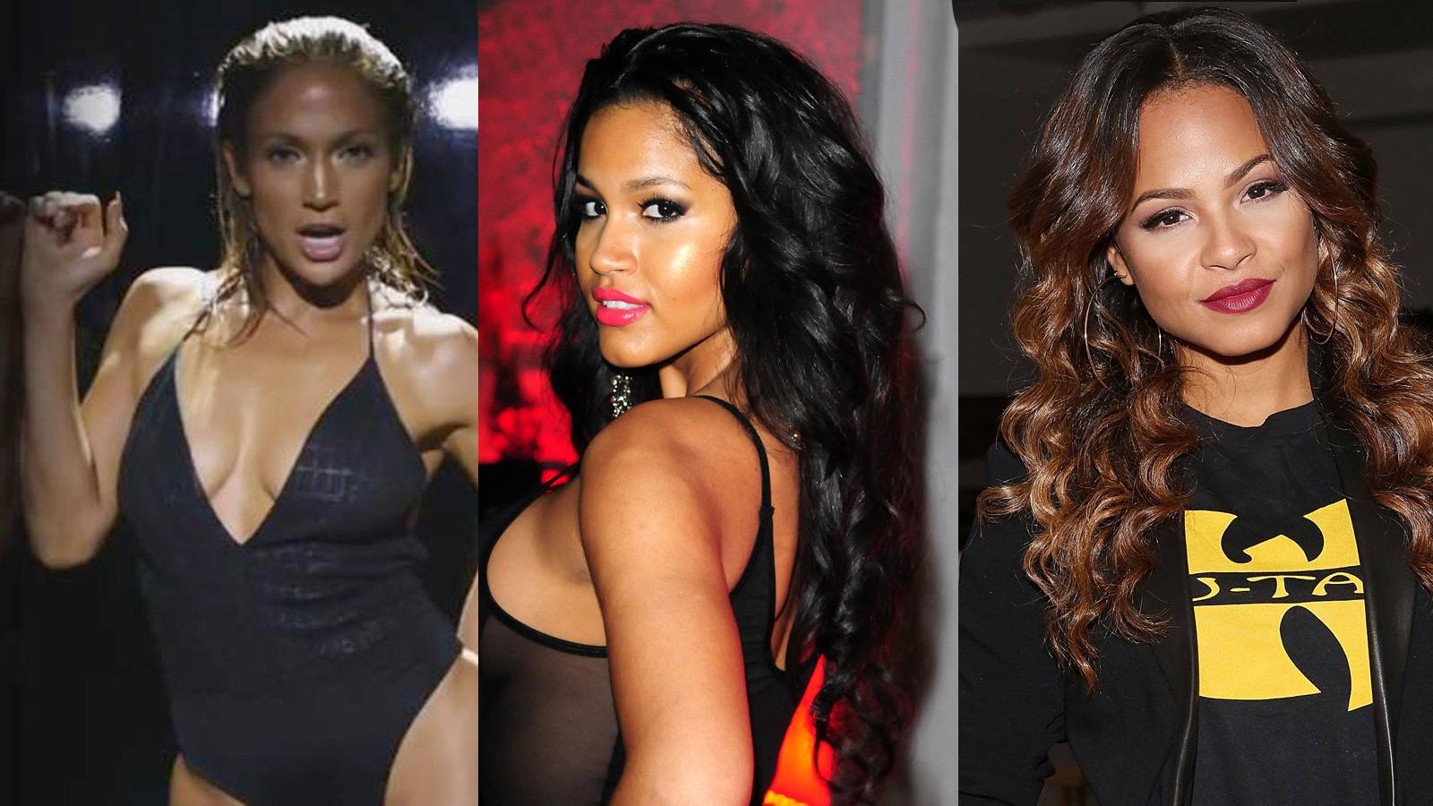 Jennifer Lopez, Rosa Acosta, Christina Milian