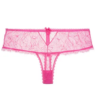 Mimi Holliday Fab Boyshort ($74) - Embrace your girly tendencies in these cheeky peppermint pink “boyshorts.”&nbsp; (Photo: Mimi Holliday)