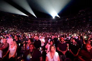 FULL HOUSE - Hip hop has no age limit. The STAPLES Center crowd was packed for with fans from all different age groups.&nbsp;(Photo: Earl Gibson/BET/Getty Images for BET)