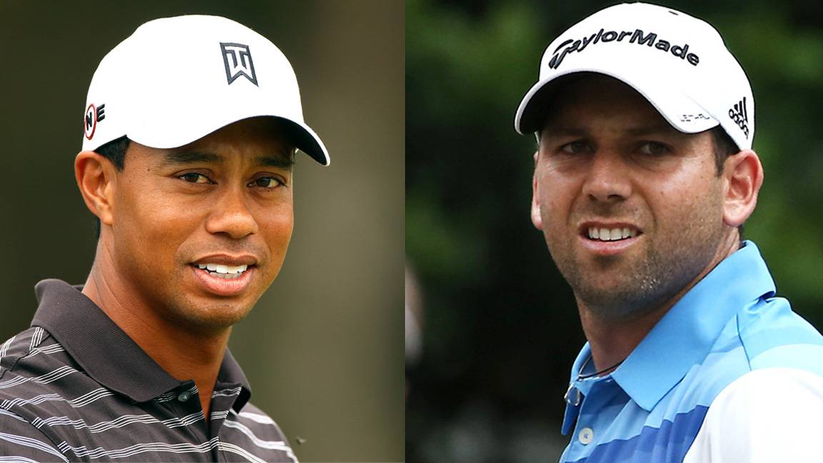 Sergio Garcia, Tiger Woods