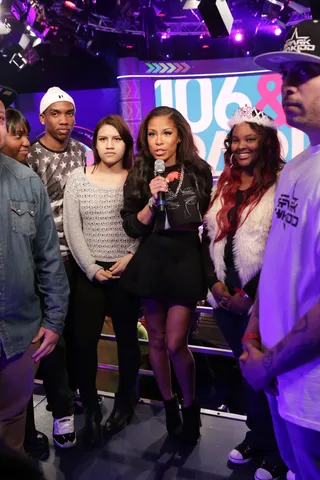 Keshia Spreading Love - &nbsp;(Photo: Bennett Raglin/BET/Getty Images)