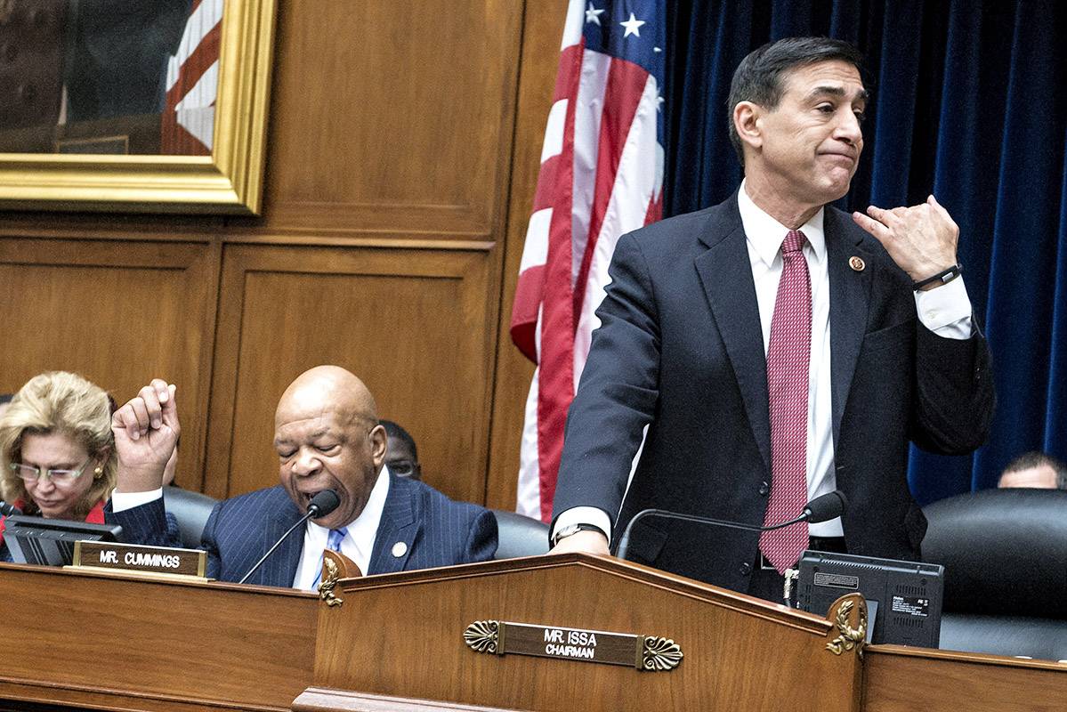 Elijah Cummings, Darrell Issa