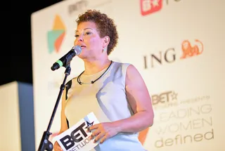 A Stylish Affair - Debra L. Lee warms up the crowd for a night of impeccable style.  (photo: Phelan Marc / BET)&nbsp;