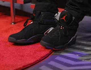 Air Jordan 8 Retro - Air Jordan Retro 8 – Playoffs  (Photo: Bennett Raglin/BET/Getty Images for BET)