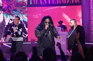 On Stage Straight Swagging - (Photo: Bennett Raglin/BET/Getty Images for BET)