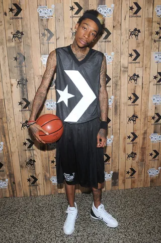 Wiz Khalifa (@realwizkhalifa)\r - Wonder what the article on Wiz Khalifa in Sister 2 Sister will be like? Guess we'll just have to wait and see.\r&nbsp;\rTWEET: "Just Did An Amazing Interview With @s2smag Jamie Is Such A Sweetheart."\r&nbsp;\r(Photo by Brad Barket/PictureGroup)