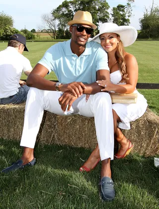 Chris Bosh + Adrienne Williams = C-Ad - Let's face it, Chris Bosh is a baller, so the couple name has to be something that gives you a feeling that the name could carry even on the b-ball court.&nbsp;(Photo: Jerritt Clark/WireImage)