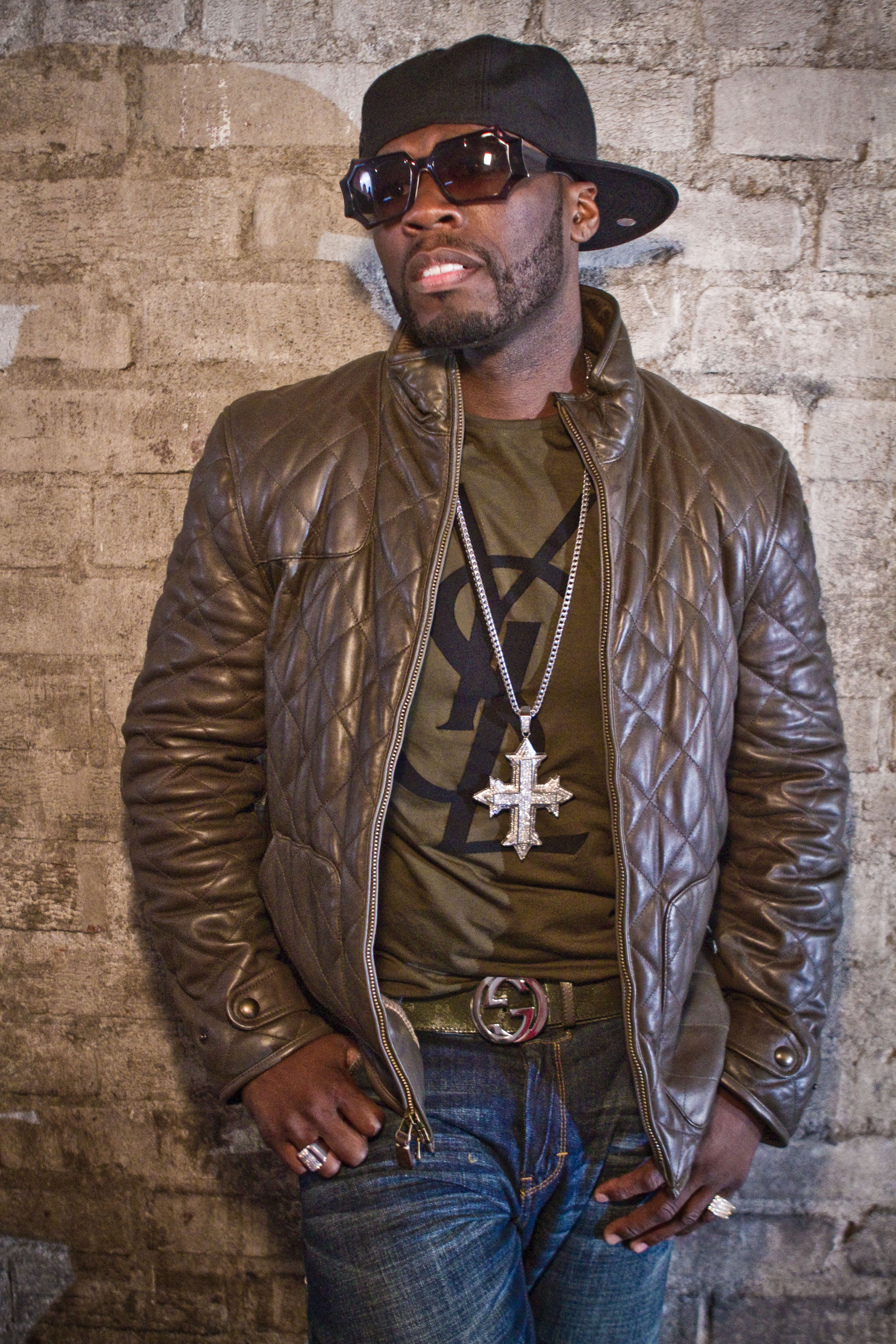 50 Cent (@50 Cent) - 50 asked his followers for support.TWEET: "Don't forget to show you support me #SK every time I see it helps me focus and gives me energy."(Photo: Adrian Sidney/ PictureGroup)