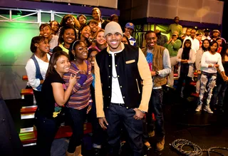 Chris Brown (@chrisbrown) - CB has a big heart. The singer is considering doing a free concert.&nbsp;TWEET: "I'm thinking of a doing free concert for my fans. Possibly show it virally too. Just to show my appreciation!" &nbsp;(Photo: Scott Gries)