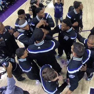 Kings Squaaaad! - So the Sacramento Kings lost to the Golden State Warriors on Wednesday night. They have what figures to be a fun young team with DeMarcus Cousins and rookie Nik Stauskas.&nbsp;(Photo: Sacramento Kings via Instagram)