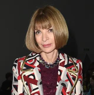 Anna Wintour: November 3 - The Vogue head honcho guards the gates of fashion at 65.(Photo: Tullio M. Puglia/Getty Images)