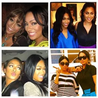 The Baddest&nbsp; - La La gave a big shout out to her to bestie Trina for her 37th birthday. #tbtgameisreal (Photo: Lala Anthony via Instagram)