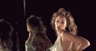 "Naughty Girl" - Taking it all the way back to album No. 1.(Photo: Columbia Records)&nbsp;