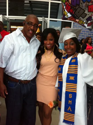 Can We Join the Family? - We've got a feeling Toya is about to bless Beedy with some great graduation swag. She tweeted all day about her sister's graduation:@AntoniaCarter: "Good morning! Getting ready to head to the airport...My lil sis @beedy90 is graduating today. #proudsister&nbsp;(Photo: Twitter)