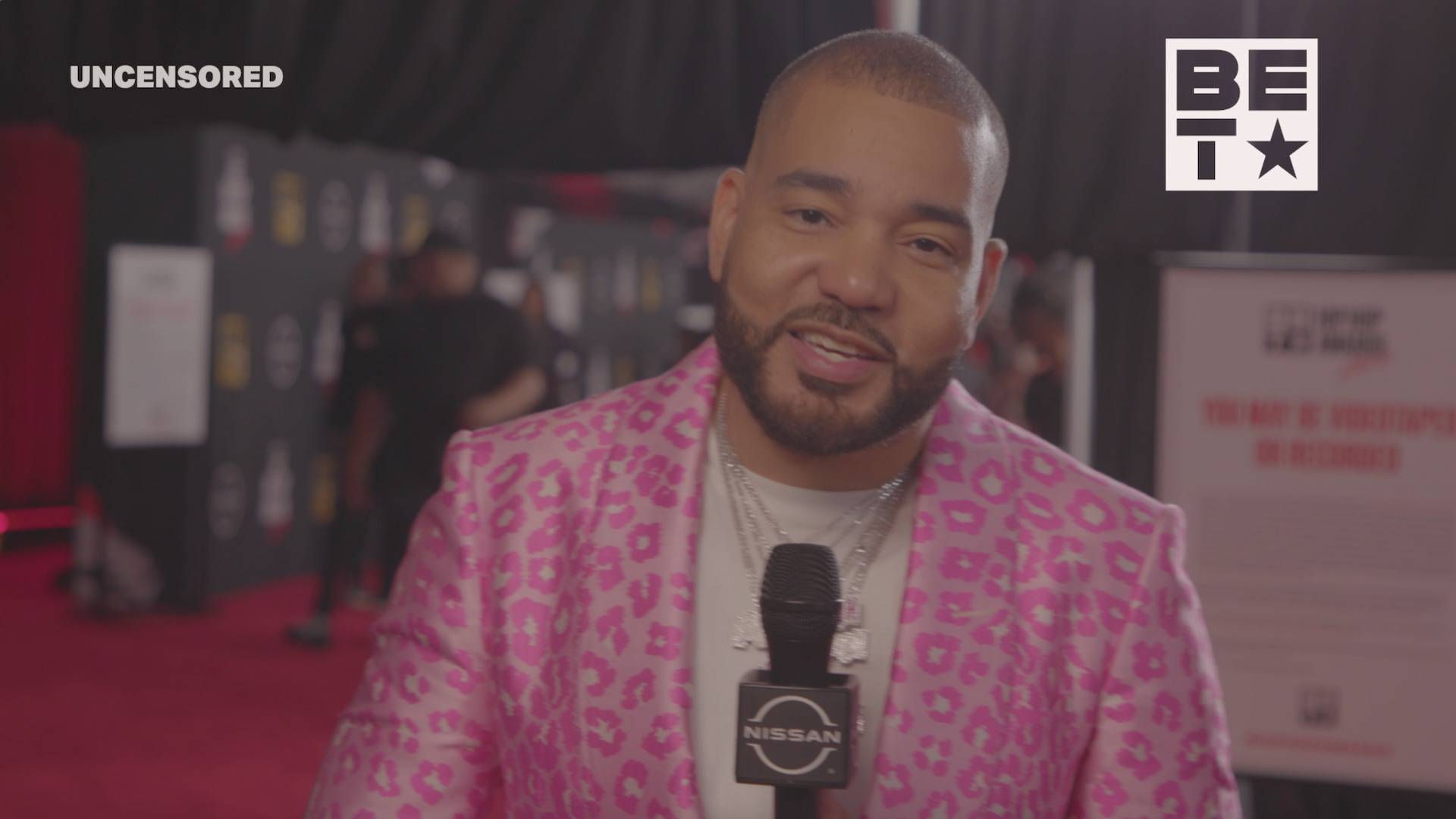 DJ Envy on the BET Hip Hop Awards 2022 Red Carpet.