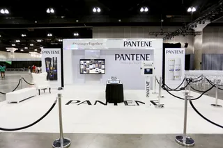 Studio Time - The set was all-white everything at Pantene's pristine Strong Together Studio at the BET Experience.&nbsp; (Photo: Rachel Murray/BET/Getty Images for BET)