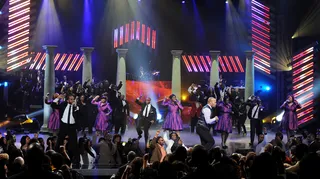 Worship and Praise - JJ Hairston and Youthful Praise have been game-changers with their decision to expand the predictable repertoire of choir music to include worship material with a gospel-style spin.&nbsp;(Photo: Rick Diamond/Getty Images)