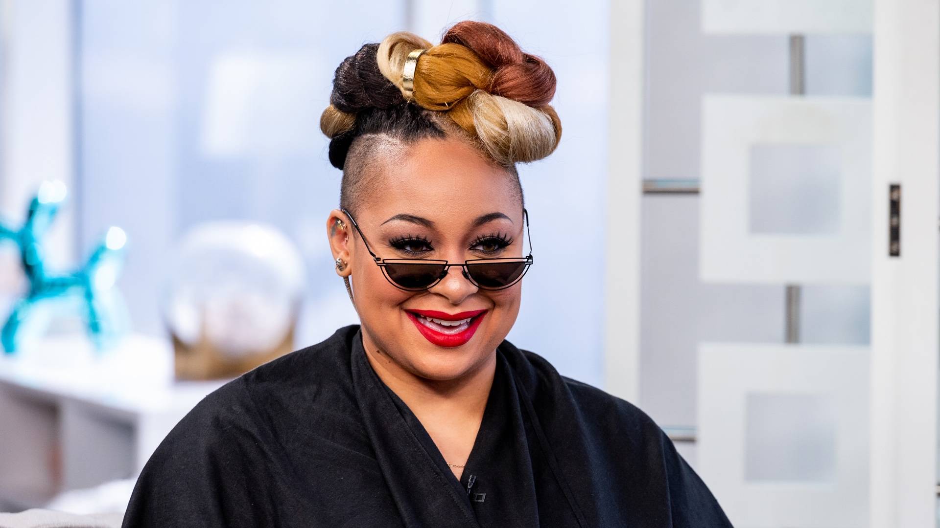 Raven-Symoné on BET Buzz 2020.