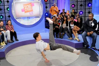 Show 'Em What You Got - Audience member break dances for the crowd. \r&nbsp;\r&nbsp;\r&nbsp;\r&nbsp;\r&nbsp;\r(Photo: John Ricard/BET)