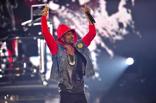 He Did It! - Hip Hop Awards 2011 — Rapper Big Sean sparked the night with his hits “I Do It” and “Marvin &amp; Chardonnay.”(Photo: Paul Abell/PictureGroup)