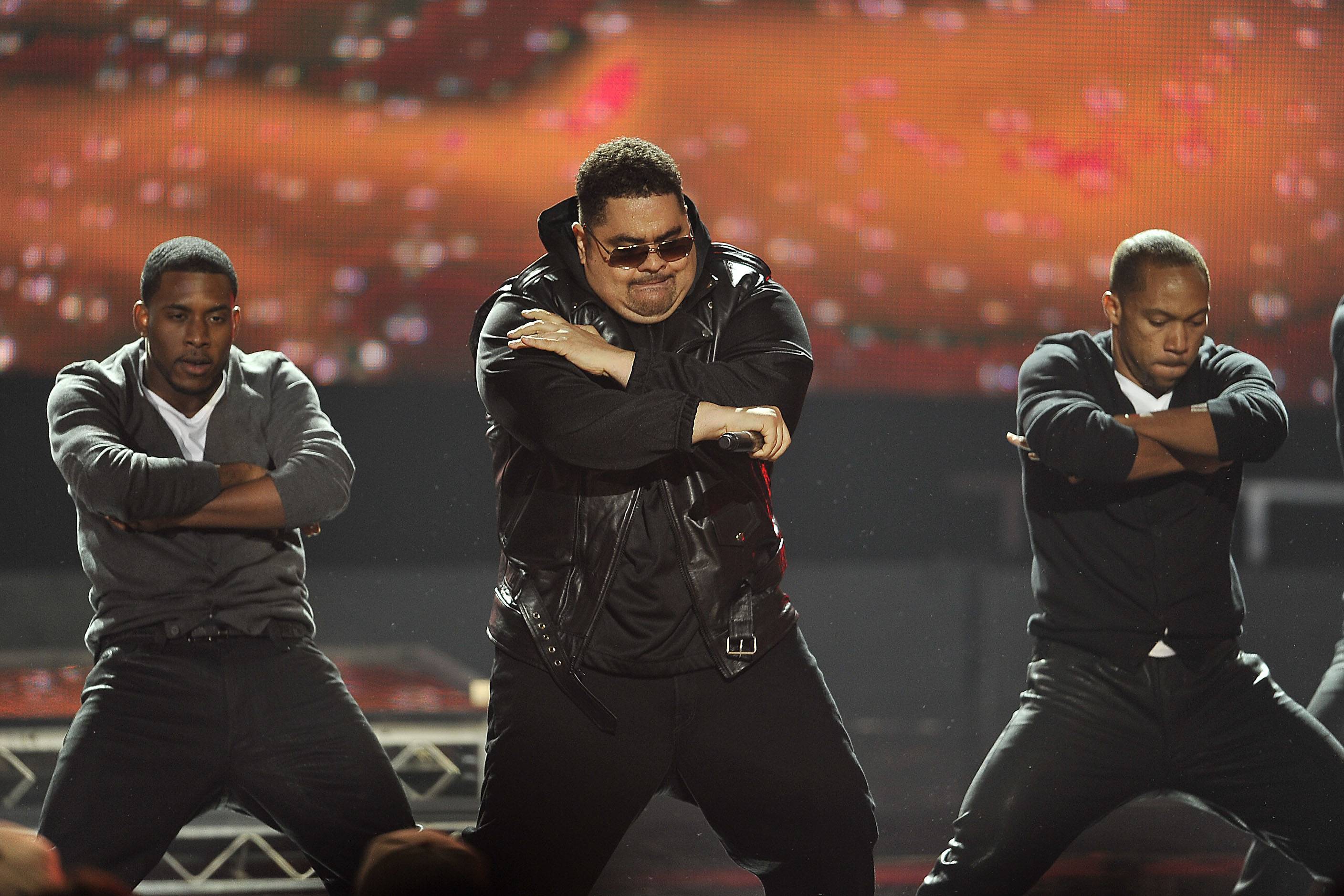 BET Hip Hop Awards 2011\r - After a far-too-long 15-year hiatus, Heavy D made a triumphant return to the stage with a surprise knockout performance at this past BET Hip Hop Awards. Heavy proved he hadn't lost a step.\r\r&nbsp;\r(Photo: Paul Abell/PictureGroup)