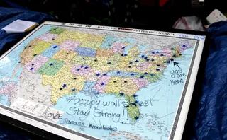 A Nationwide Movement  - The demands of the New York City protests have now spread to San Francisco where nearly 200 protestors surrounded Bank of American in the center of the Financial District on Thursday afternoon.(Photo: Raymond Haddad)