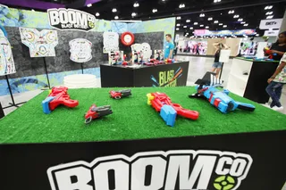 Fun &amp; Games - Attendees were encouraged to get their game on during Fan Fest.(Photo: Tommaso Boddi/Getty Images for BET)