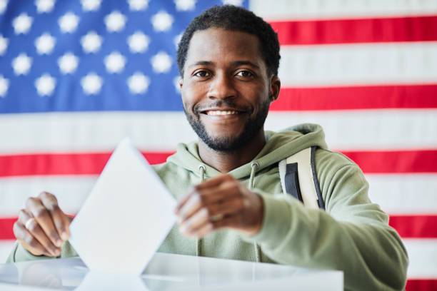 Guy voting