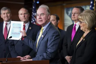 GOP Budget Time - Both the House and the Senate introduced their budgets on March 19 and both blueprints call for more than $5 trillion in deficit reduction over the next 10 years. Much of it would come from repealing the Affordable Care Act and reducing funding for social programs like welfare and food stamps.   (Photo: Tom Williams/CQ Roll Call)