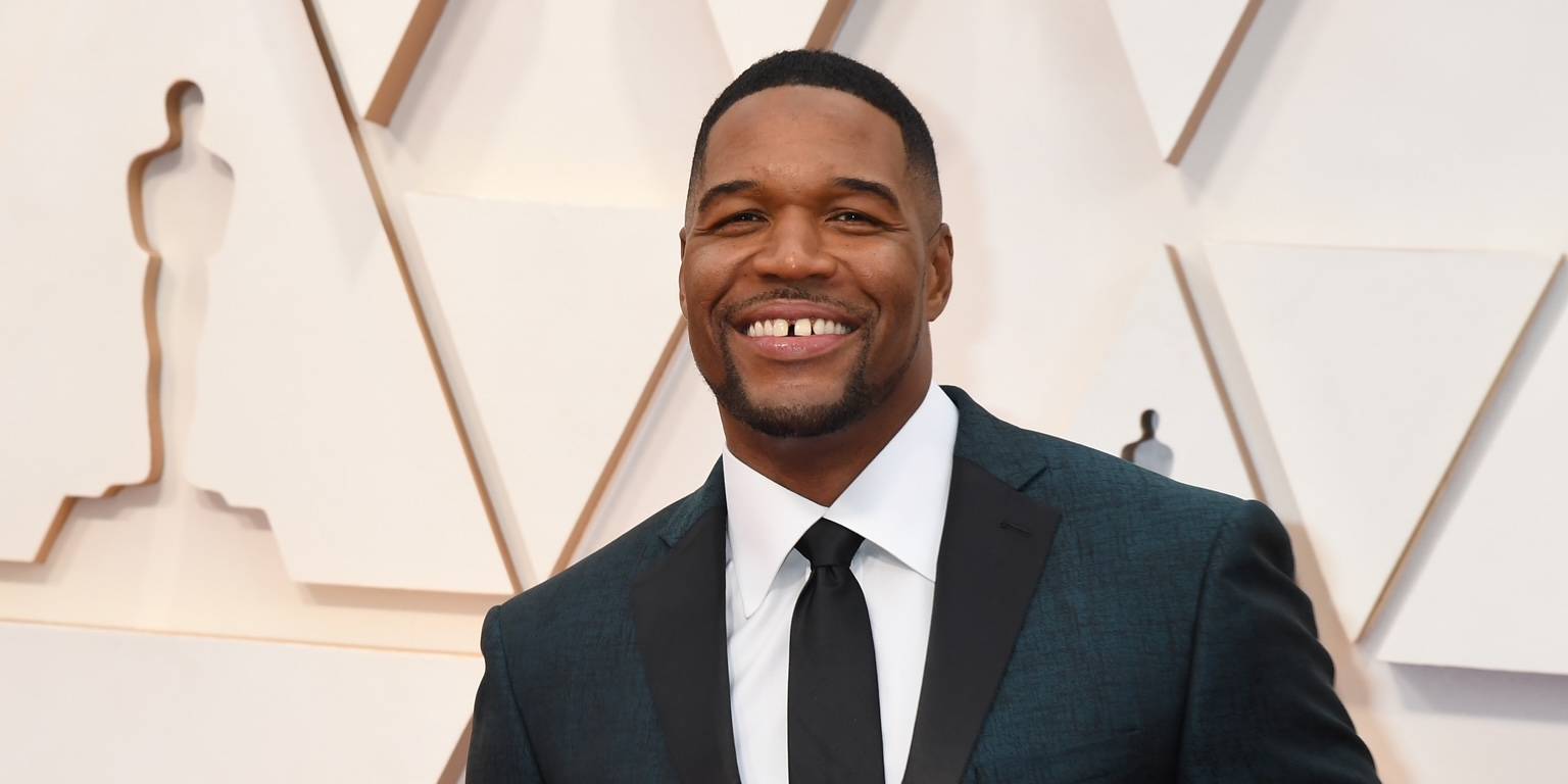 Michael Strahan on BET Buzz 2021.