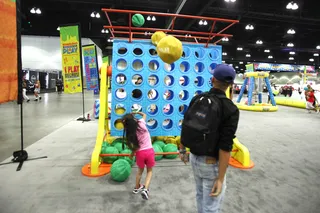 The Fun Continues - The games never end at Fan Fest.(Photo: Tommaso Boddi/Getty Images for BET)