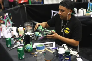 To Your Liking - Want to customize your kicks? We got you!(Photo: Tommaso Boddi/Getty Images for BET)