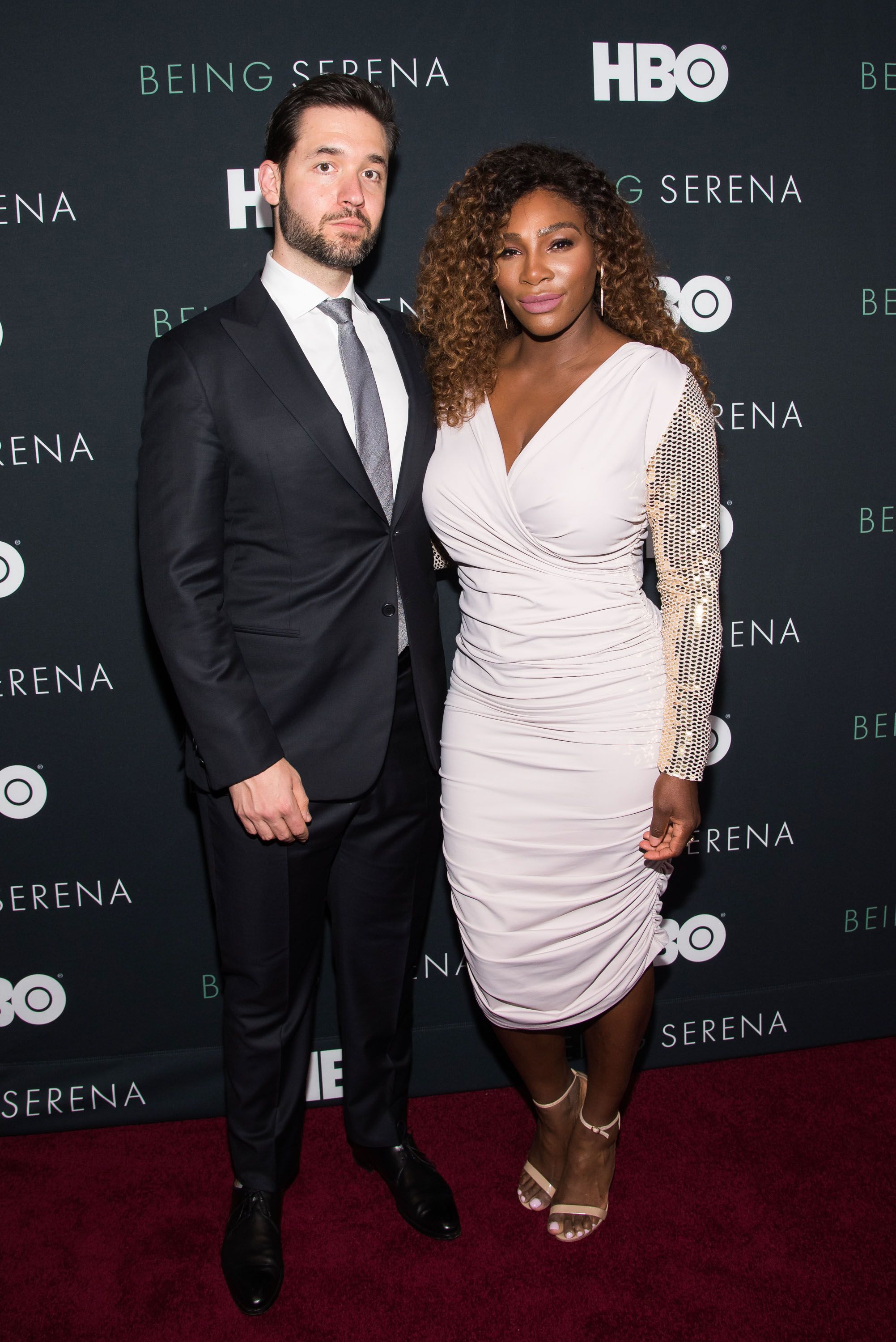 Serena Williams Rocks A Mini Dress For A Night Out With Hubby Alexis Ohanian