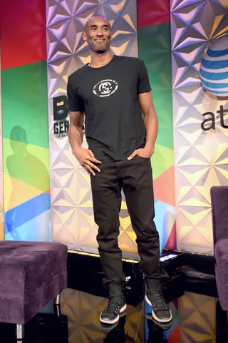 All-Star Knowledge - Kobe Bryant made an appearance at Genius Talks during BETX weekend.(Photo: Jason Kempin/BET/Getty Images for BET)